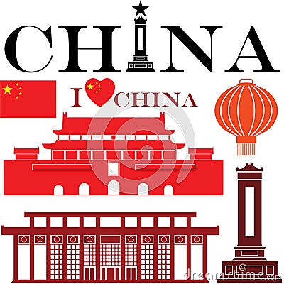 China Vector Illustration