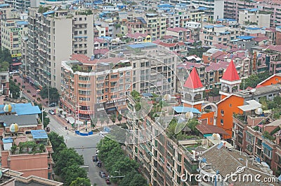 China villege city view of tourism city guiyang 7 Editorial Stock Photo