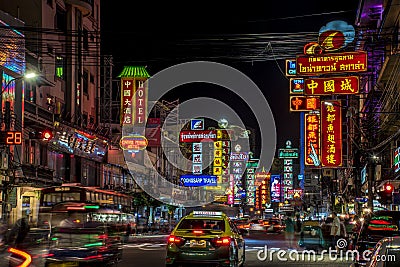 Chinatown Bangkok Thailand Editorial Stock Photo