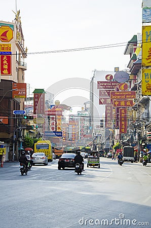 Chinatown Bangkok Thailand Editorial Stock Photo