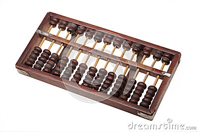 Chinese abacus Stock Photo