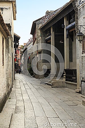 alley Editorial Stock Photo