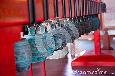Chinese ancient chime Stock Photo