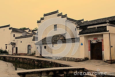 Chinese Ancient Traditional architecture Stock Photo