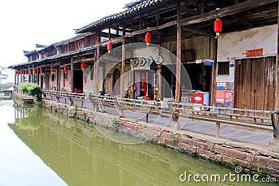 Chinese Ancient Traditional architecture Editorial Stock Photo