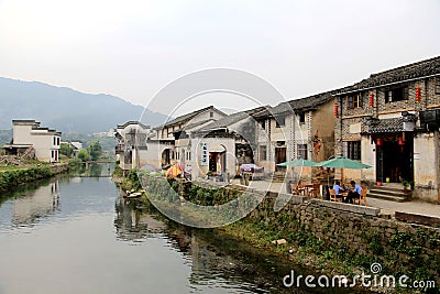 Chinese Ancient Traditional architecture Editorial Stock Photo