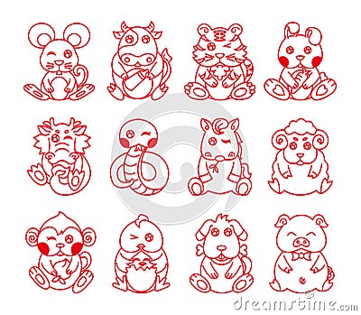 paper cutting new year Animal Royalty Zodiac Symbol Free Year Ancient Chinese paper cutting new year Animal Royalty Zodiac Symbol Free Year Ancient Chinese