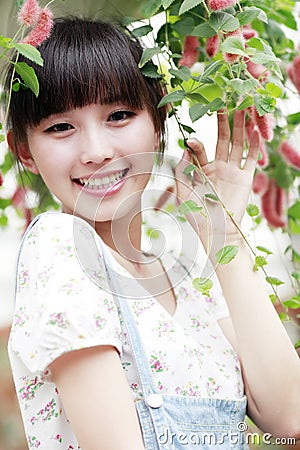 Chinese beauty Stock Photo