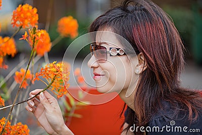 Chinese beauty woman Stock Photo