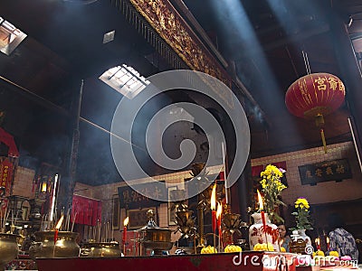 Chinese Buddhism temple Editorial Stock Photo