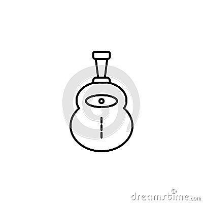 Chinese, calabash icon. Simple thin line, outline vector of china icons for ui and ux, website or mobile application Stock Photo