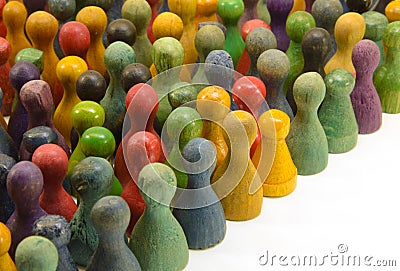 Chinese checkers Stock Photo