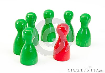 Chinese checkers Stock Photo