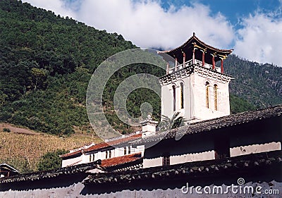 Chinese church Stock Photo