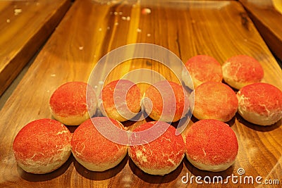 Chinese cookies made from rice Stock Photo