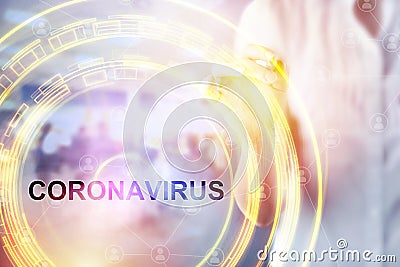 Chinese coronavirus COVID-19 Stock Photo