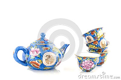 Chinese crockery Stock Photo