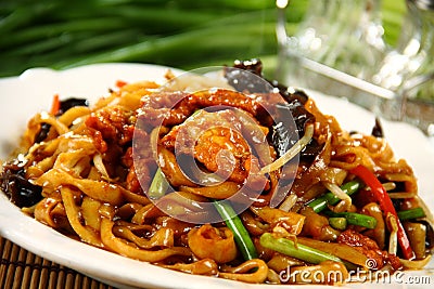 Chinese delicious food Stock Photo