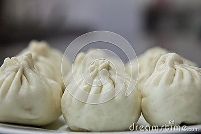 Chinese dish - Baozi Stock Photo