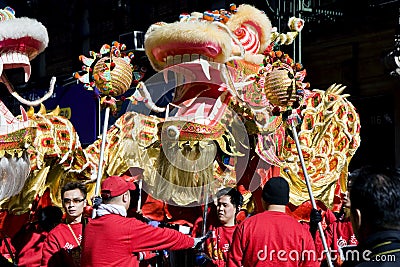 Chinese Dragon Editorial Stock Photo