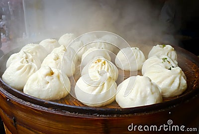 Chinese dumplings Stock Photo