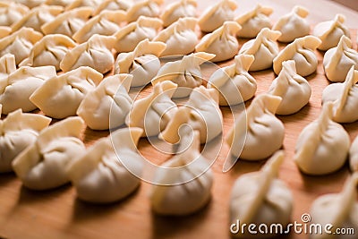 Chinese dumplings Stock Photo