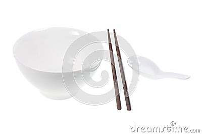 Chinese Eating Utensils Stock Photo
