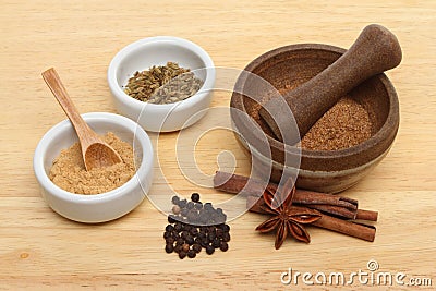 Chinese five spice Stock Photo