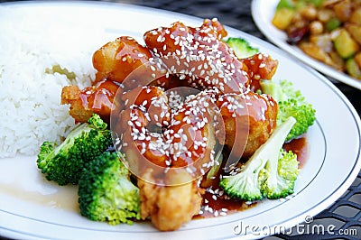 Chinese food Stock Photo