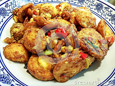 Chinese food,Hunan cuisine,Doufu Stock Photo