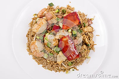 Chinese Fried Rice Stock Photo