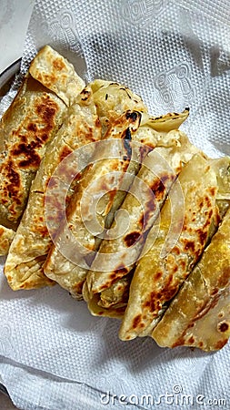 Chinese fried roasted toast Stock Photo