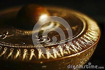 Chinese Gong Stock Photo