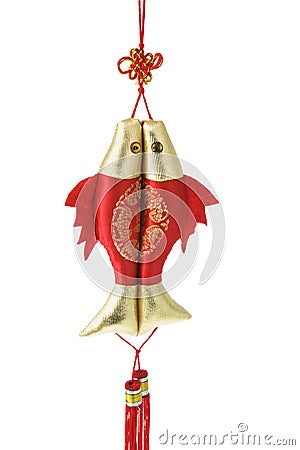 Chinese Good Luck Charm Stock Photo