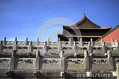 Chinese historial building Stock Photo