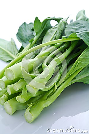 Chinese kale Stock Photo