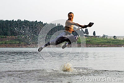 Chinese kung Fu Stock Photo