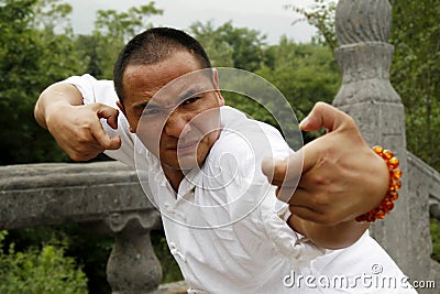 Chinese kung Fu Stock Photo