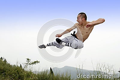 Chinese kung Fu Stock Photo