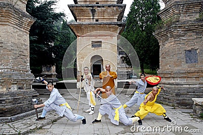 Chinese Kung Fu Stock Photo