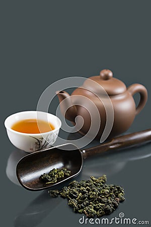 Chinese Kungfu Tea Stock Photo