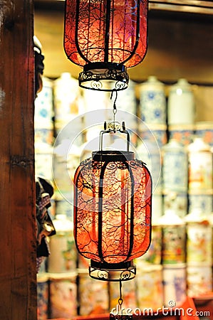 Chinese lantern Stock Photo