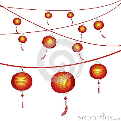 Chinese lantern festival Stock Photo