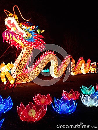 Chinese lantern festival Stock Photo