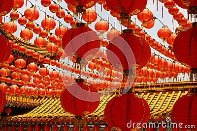 Chinese lanterns Stock Photo