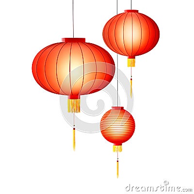 Chinese lanterns Stock Photo