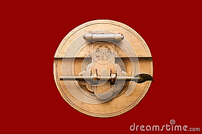 Chinese Lock Stock Photo