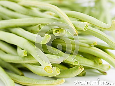 Chinese long beans detail Stock Photo