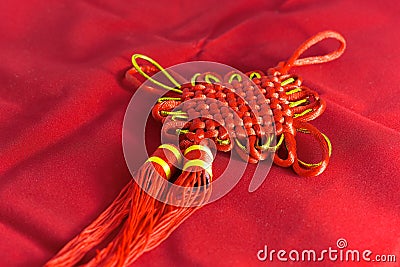 Chinese Lucky Knot Stock Photo