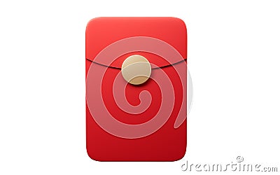 Chinese lucky red package, 3d rendering Stock Photo